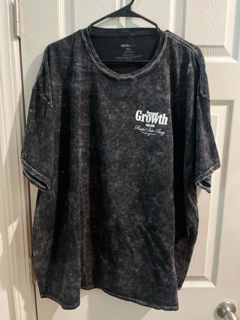 NovaMen Personal Growth Graphic T-Shirt XXL